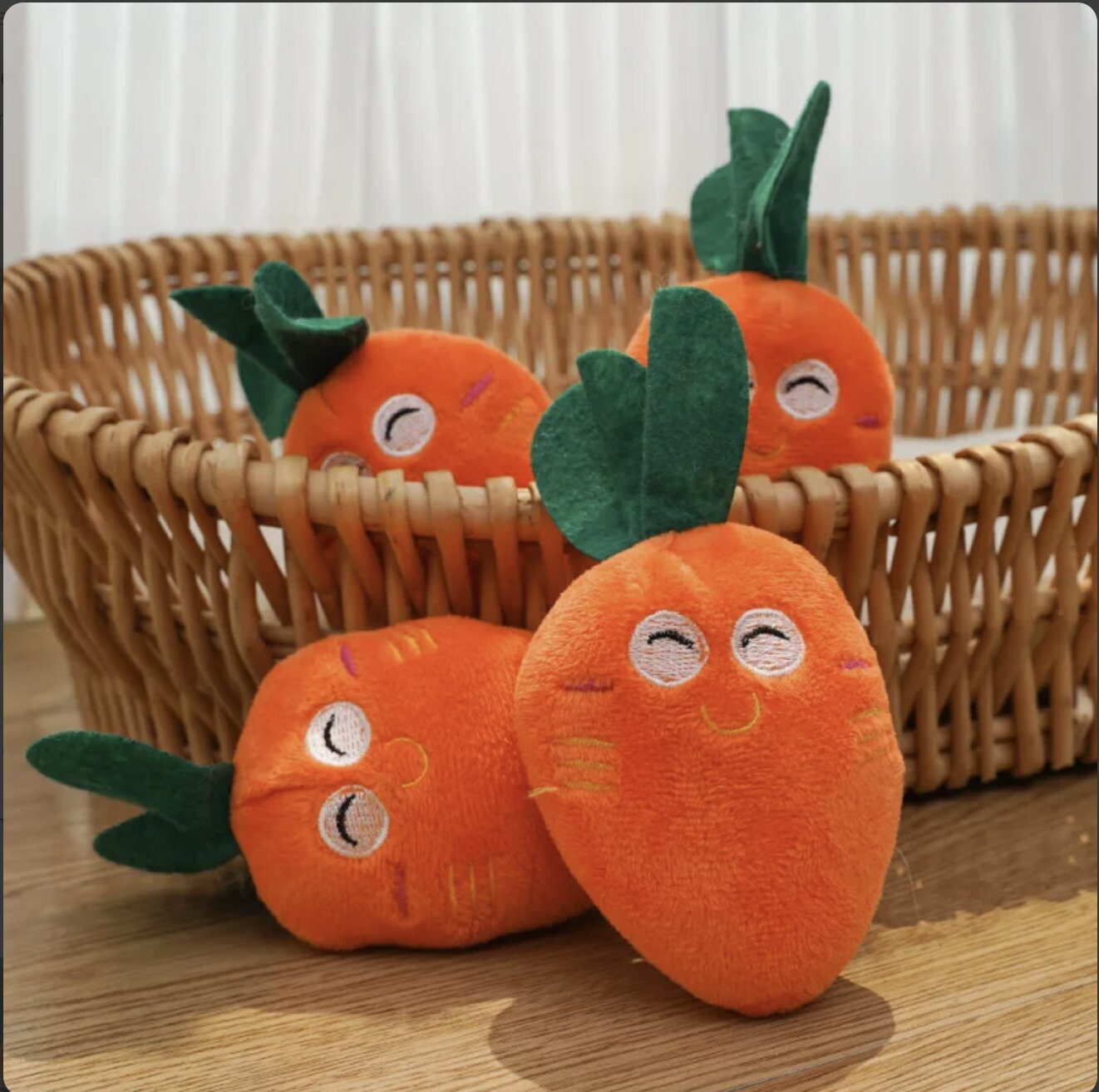 Plush Carrot Toy